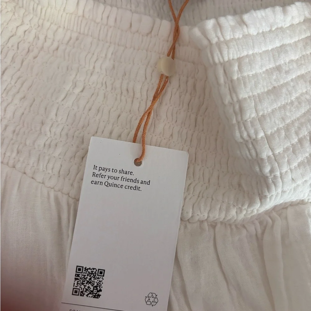 Quince White Gauze Maxi Skirt - Picture 3 of 4